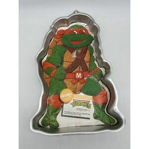 1989 Wilton Teenage Mutant Ninja Turtles TMNT Birthday Party CAKE PAN #2105-3075